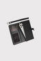 Zoozie Bags Cartera para Mujer, Piel PU, Negro, Elegante y Funcional, Múltiples Compartimentos